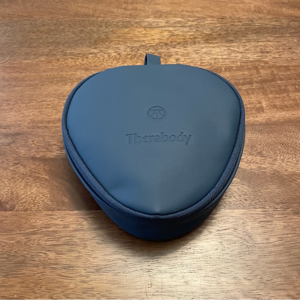 Therabody Blue Cosmetic Bag